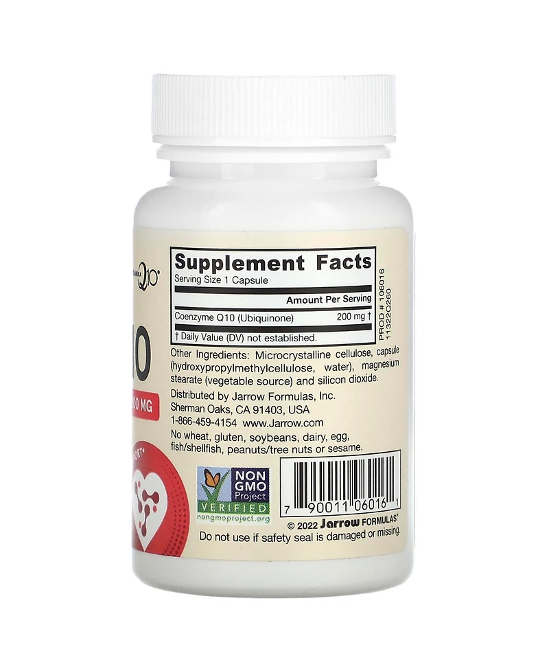 Jarrow Formulas Nutrition Co-Q10 200 mg