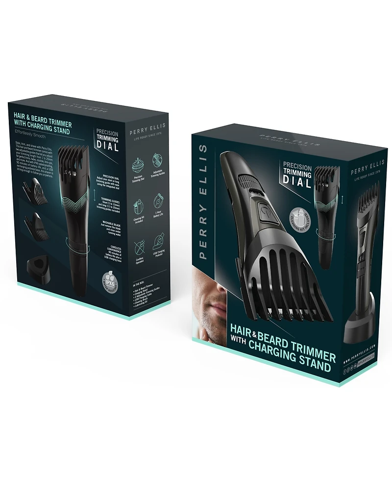 Cordless Hair & Beard Trimmer With Precision Trimming Dial
