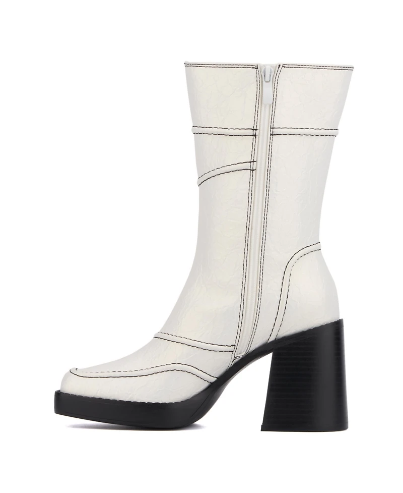 Olivia Miller Women's Pisces Mid Calf Boots