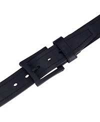 Mio Marino Men's Solid Casual Prong Belt
