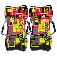 Wham-o Snowboogie 36" Single Rider Snow Sled, Winter Backpack Sled with Pe Foam Core Slick Bottom Adjustable Handles Straps