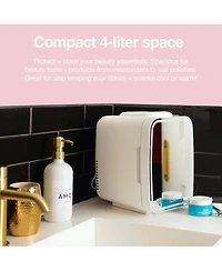 Cooluli Glow Beauty 4L Mini Fridge with Mirror Led
