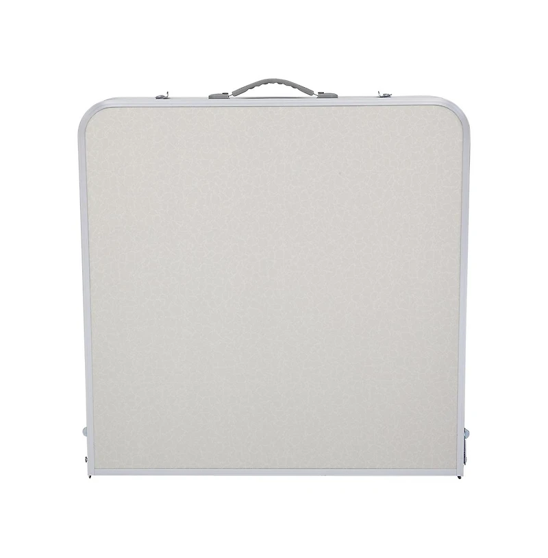 Slickblue Portable Multipurpose Folding Table in White – Versatile and Convenient Table for Indoor and Outdoor Use, Ideal for Events and Everyd