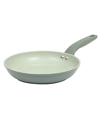 Gibson Home Barnsdall 10 Piece Premium Pfa Free Ceramic Nonstick Aluminum Cookware Set W/ Kitchen Tools - Sage Green