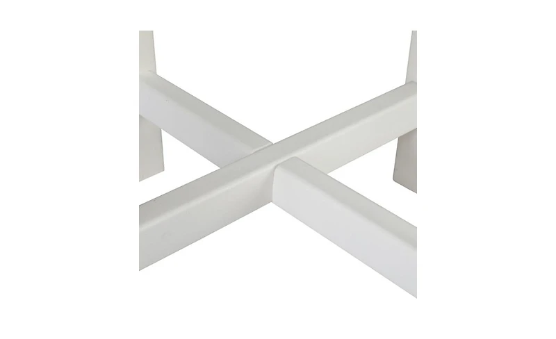 Slickblue Single Layer Round Hdpe Side Table