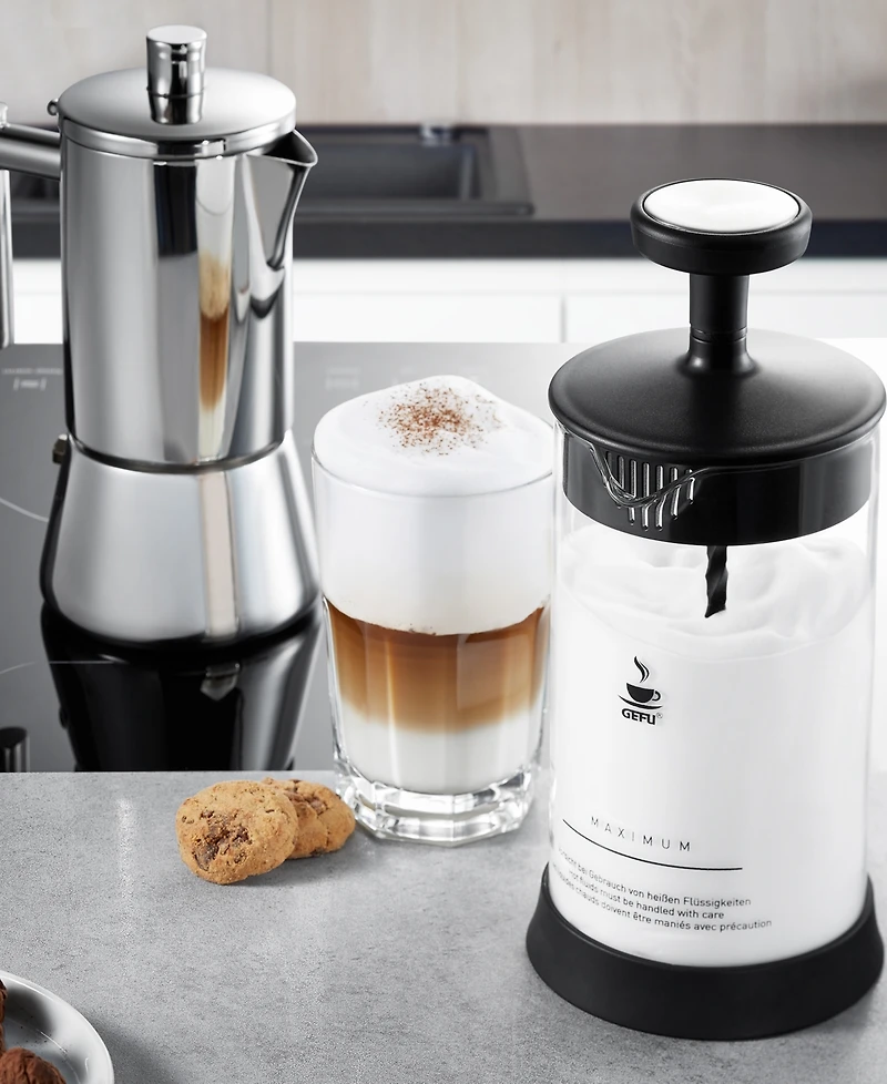 Gefu Glass 9.5 Fluid Oz Milk Frother