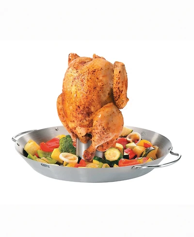 Gefu Stainless Steel Roaster and Vegetable Wok