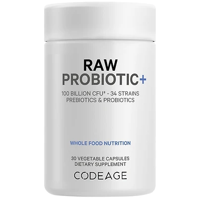 Codeage Raw Probiotic+ Supplement