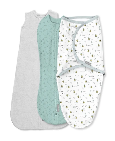 SwaddleMe by Ingenuity Baby Comfort Pack- Little Bees