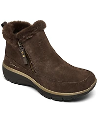 Skechers Women's Relaxed Fit: Easy Going - Cool Zip Winter Boots from Finish Line