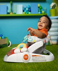 Bright Starts Baby Purple Paradise Learn-to-Sit 2-Position Floor Seat