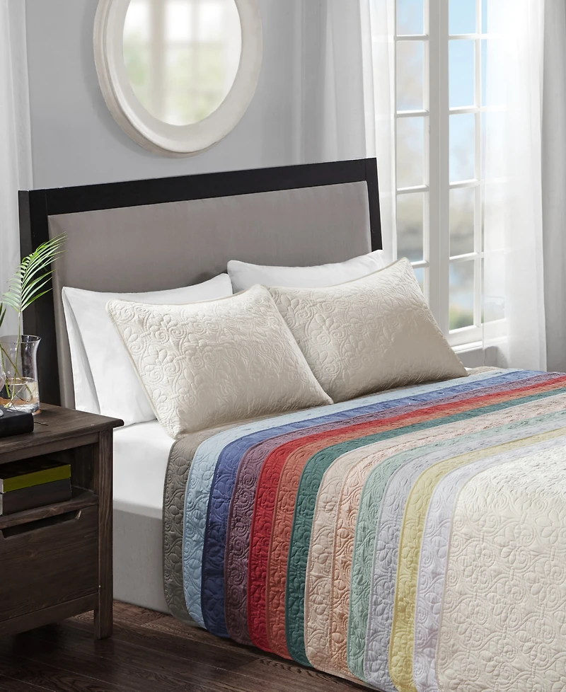 Madison Park Quebec 3-Pc. Quilt Set, King/California King