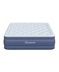 Beautyrest 17" Supreme Air Comfort Top Air Mattress with Built-in SureLock Pump and Auto Shut-Off, California King Size, 100% Leak-Free, 3-Year Warran