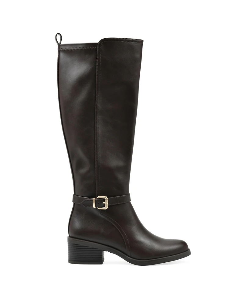 White Mountain Women's Custard Tall Shaft Riding Boots