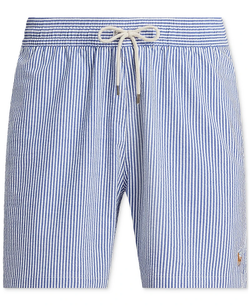 Polo Ralph Lauren Men's 5-3/4" Traveler Classic Striped Swim Trunk