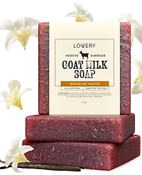 Lovery 3-Pc. Goat Milk Soap Bars Set