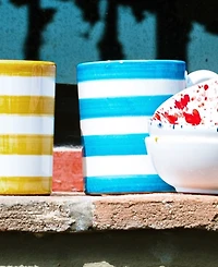 Vietri Amalfitana Stripe Mug 16 oz