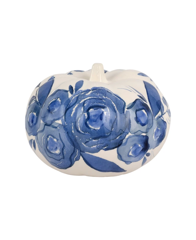 Vietri Camellia Small Figural Pumpkin