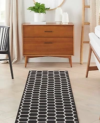 Nourison Home Twist Reversible TWS01 2'2"x8' Runner Area Rug