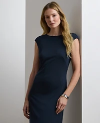 Lauren Ralph Lauren Women's Chain-Trim Jersey Gown