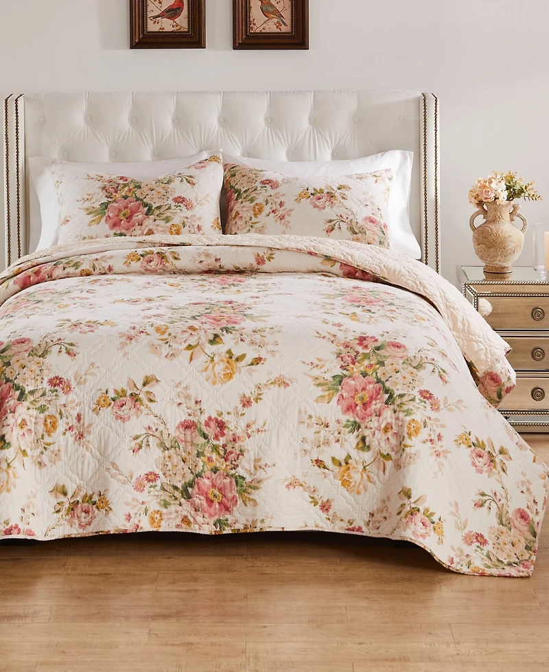 Greenland Home Fashions Grace Shabby Chic -Pc. Quilt Set