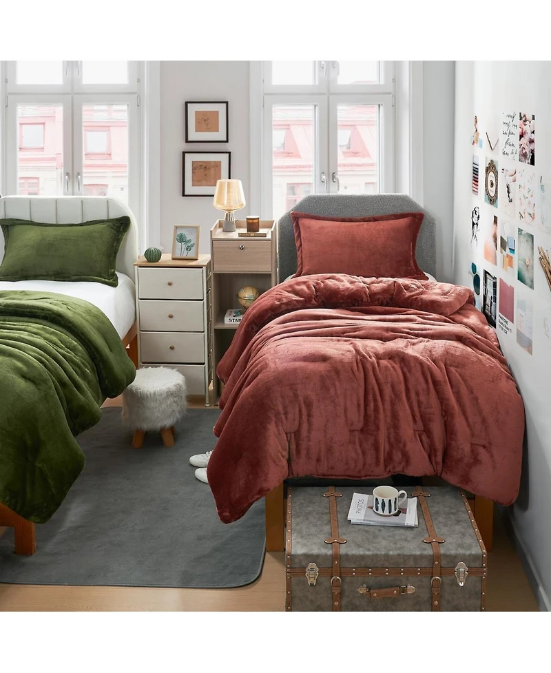 Coma Inducer Oversized Comforter Set - Me Sooo Comfy - Roasted Russet