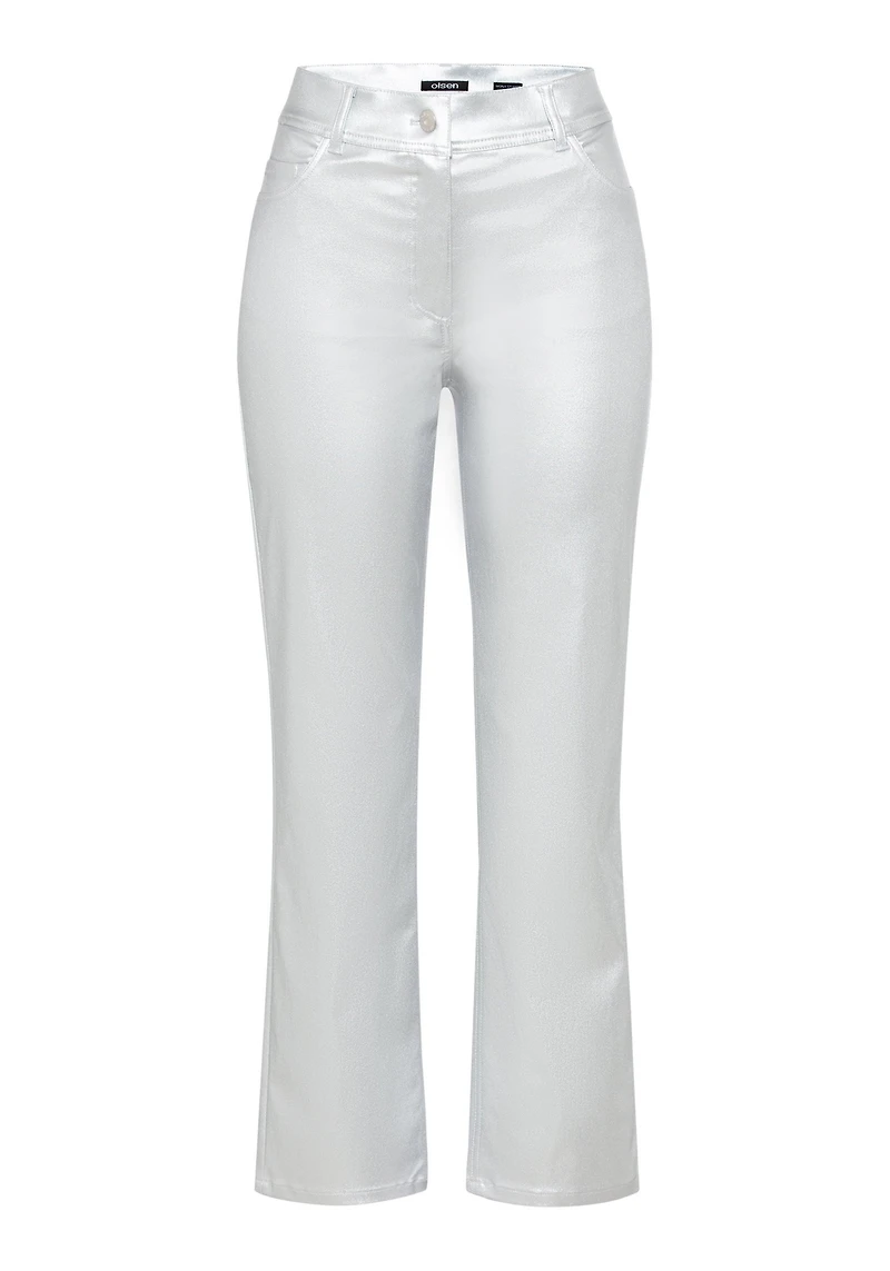 Olsen Women's Coated 5-Pocket Pant