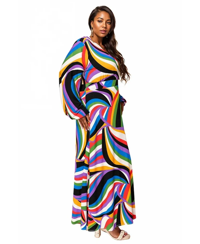 L I V D Plus Vacanza Maxi Dress