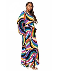 L I V D Plus Vacanza Maxi Dress