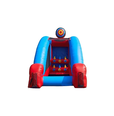 JumpOrange Knock It Off Archery Target Game Inflatable with Air Blower (Accessories Not Included) , Kids and Adults, Commercial Grade, Rental Game, Kn