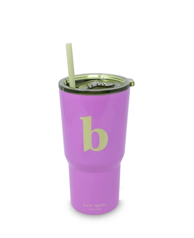Kate Spade New York Just Mine Initial Stainless Steel 20 oz. Tumbler