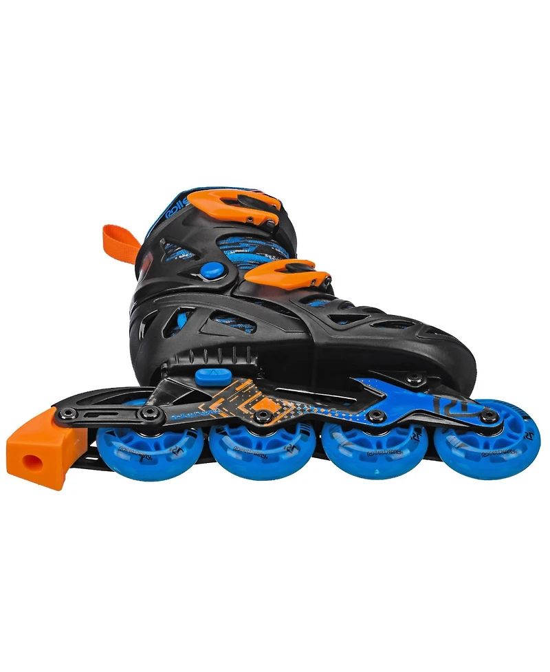 Roller Derby Tracer Boy's Adjustable Inline Skates Small (12-1