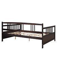 Slickblue Full Size Daybed with Support Legs, Versatile Bed Frame for Living Room & Guest Room