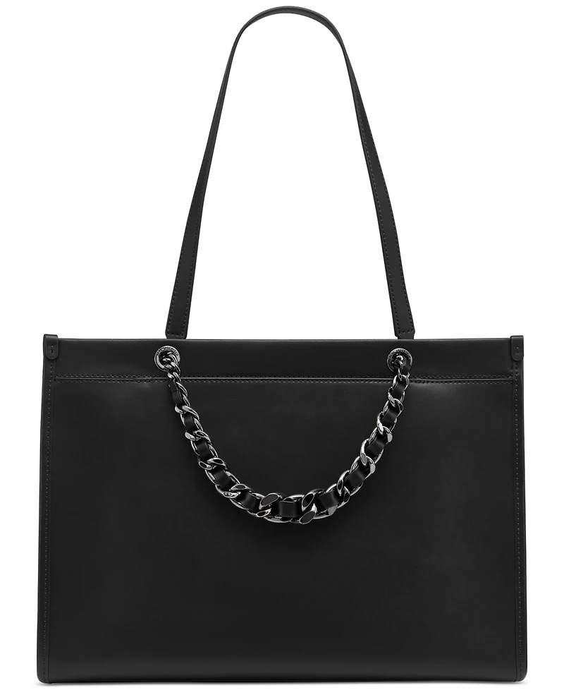Karl Lagerfeld Paris Savoie Large Leather Tote Bag
