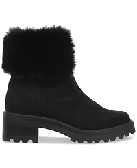 Giani Bernini Women's Calliee Memory Foam Front Zip Lug Sole Booties, Created for Macy's