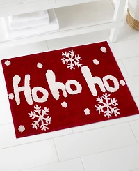 Avanti Ho Ho Ho Polyester Bath Rug, 30" x 20"