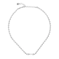 UNOde50 Sterling Silver Cylindrical Charm Necklace