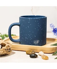 Coffee Mug w/ Lid: 16oz: 2 pk - Speckled Blue