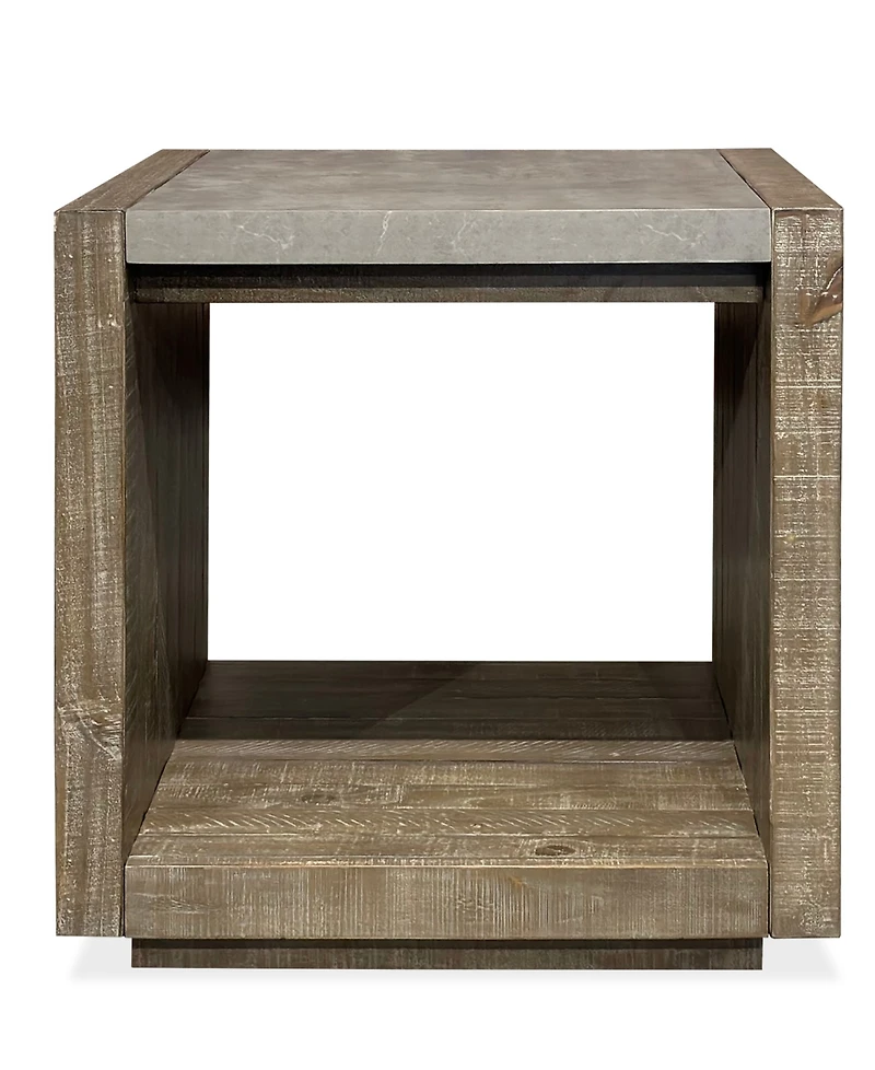 Intrigue 24" Wood End Table