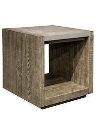Intrigue 24" Wood End Table