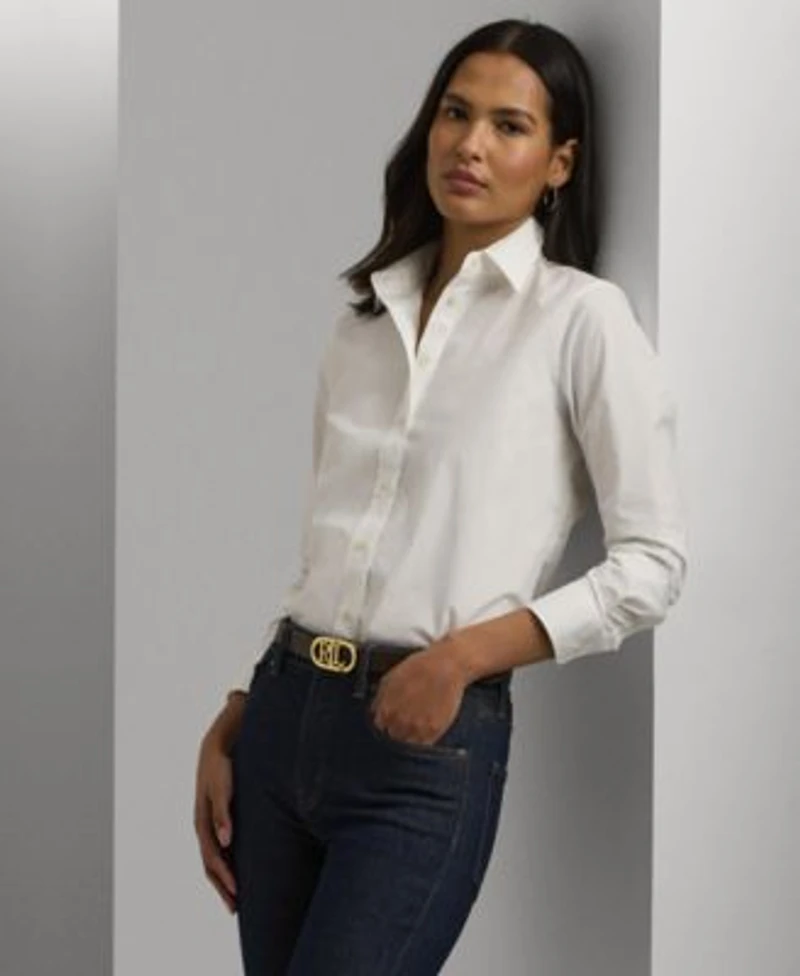 Lauren Ralph Lauren Non Iron Straight Fit Shirt Pxs 3x