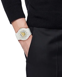 Versace Men's Swiss V-Pop White Silicone Strap Watch 43mm
