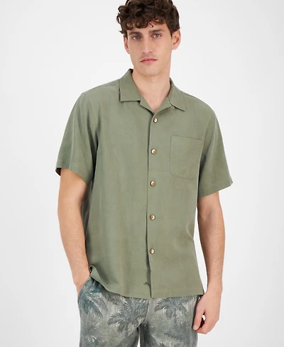 Tommy Bahama Men's Al Fresco Tropics Silk Short-Sleeve Shirt