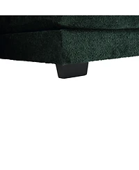 Streamdale Modern Large chenille Fabric U-Shape Sectional Sofa