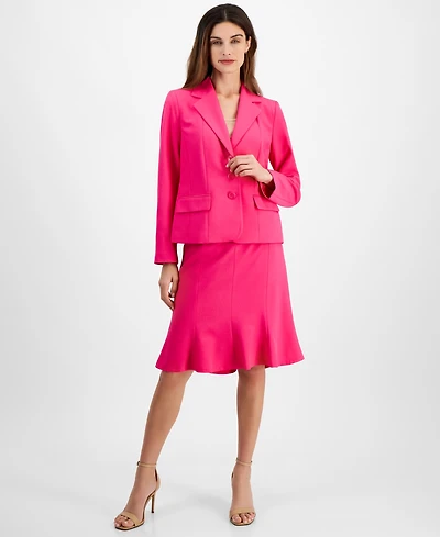 Le Suit Women's Trumpet Skirt Suit, Regular & Petite