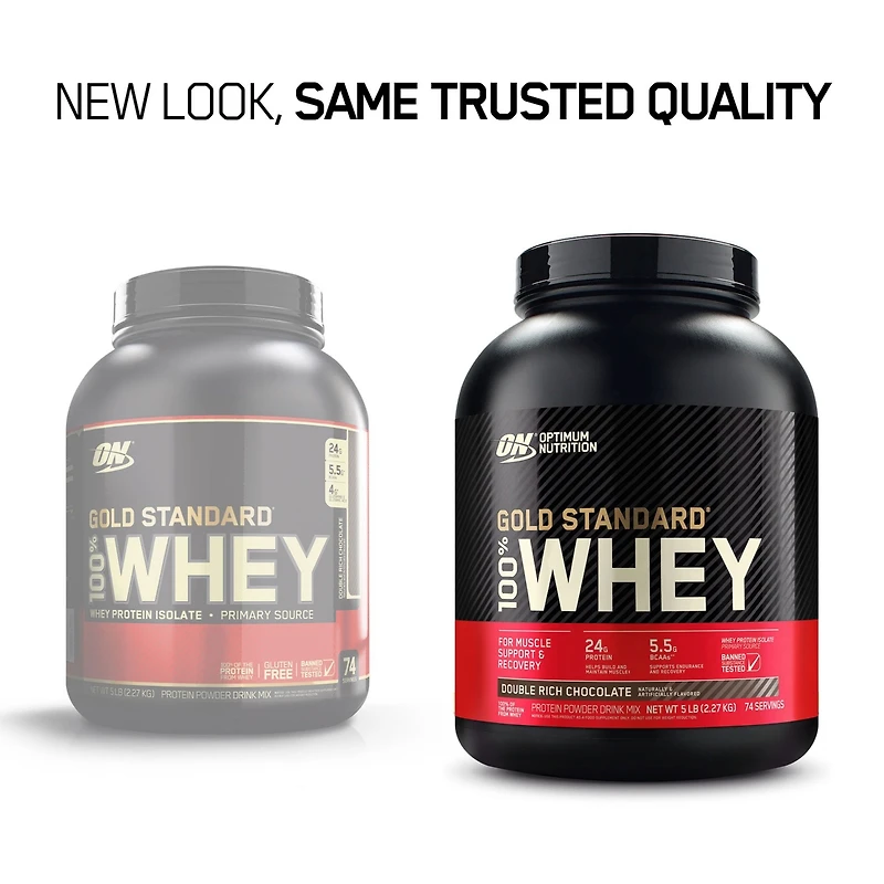 Optimum Nutrition Optimum Nutrition, Gold Standard 100% Whey Protein Powder, 5 lb