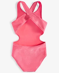 Epic Threads Little & Big Girls Glitter One-Piece Swimsuit, Exclusively at Macy's