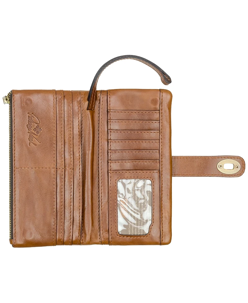 Patricia Nash Annesley Leather Wristlet