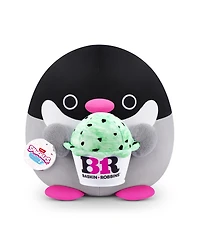 Snackles Zuru Large Penguin and Basink-Robbin Soft Plush Toy