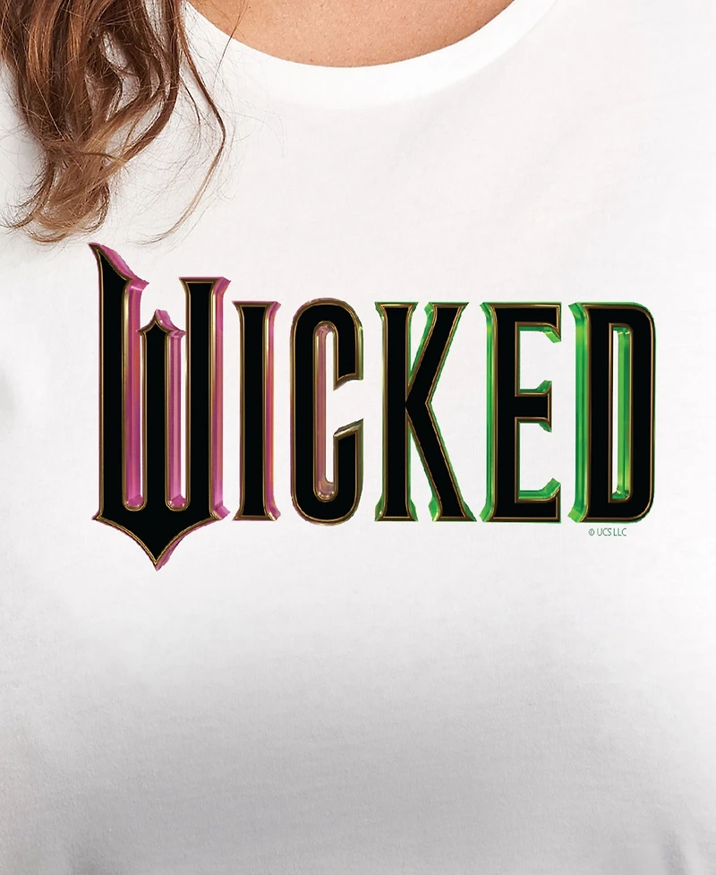 Hybrid Apparel Plus Wicked Elphaba Theatrical Logo Graphic Tee